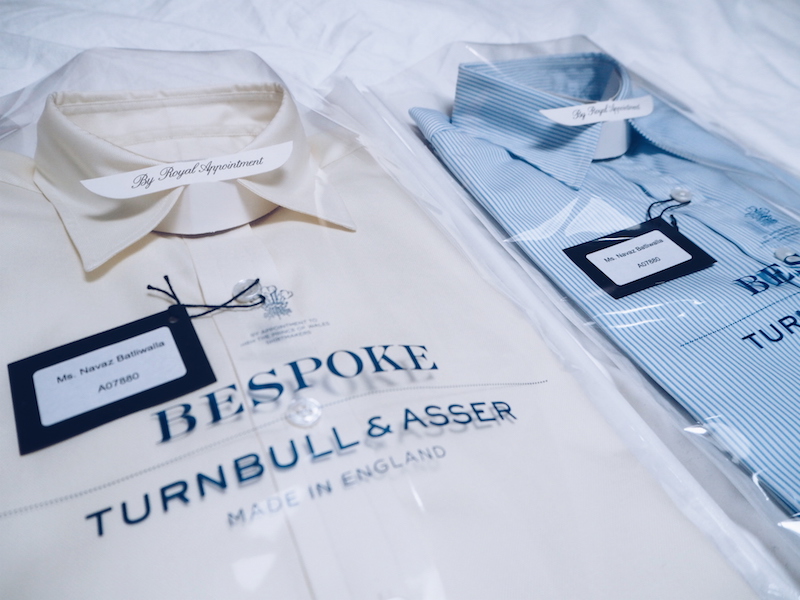 Turnbull & Asser bespoke shirt for women