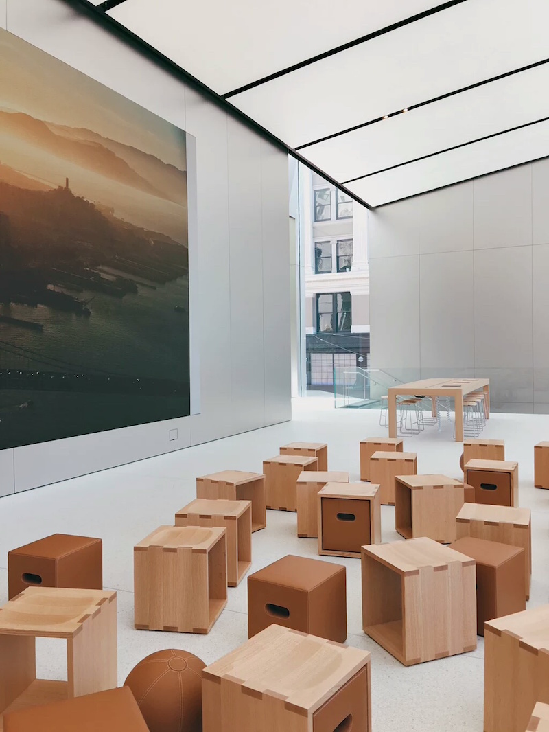 Apple Store San Francisco designed by Foster + partners