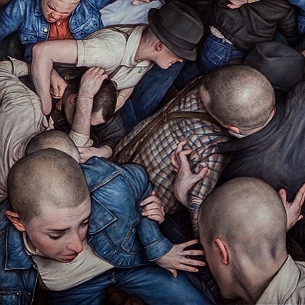 Dan Witz Moshpits, Raves and One Small Orgy