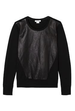 Helmut-Lang-leather-snake-print-sweatshirt