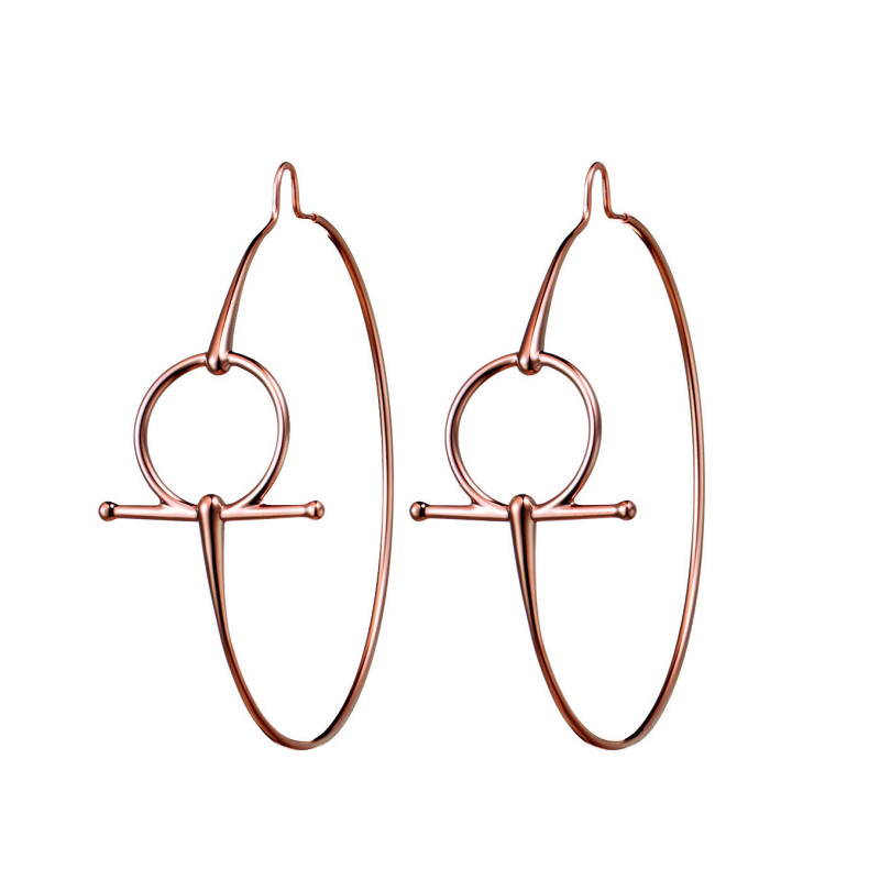 Hermes AW15 Filet Dor earrings