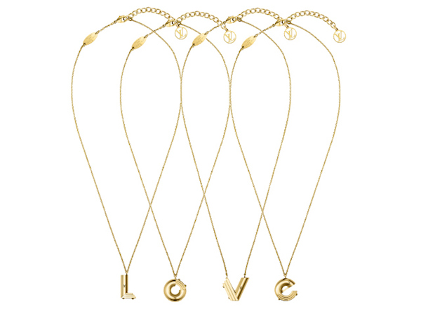 Disneyrollergirl Valentine's Gift Guide - Louis Vuitton me & Me initial necklaces, £270