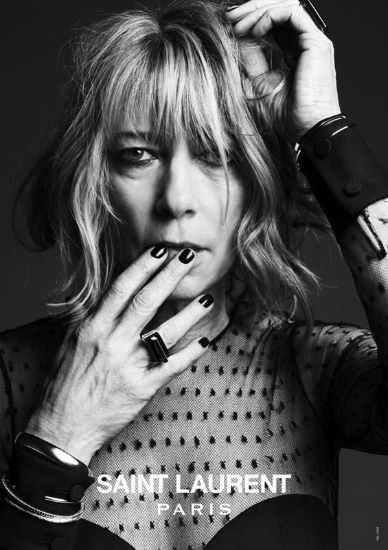Saint Laurent AW13 Courtney Love and Kim Gordon by Hedi Slimane DisneyRollerGirl