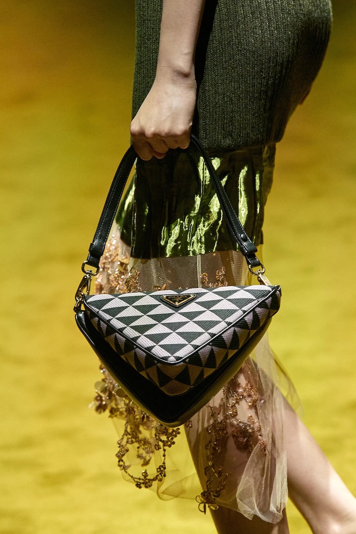 Prada AW22 double handbag by Alessandro Lucioni Vogue