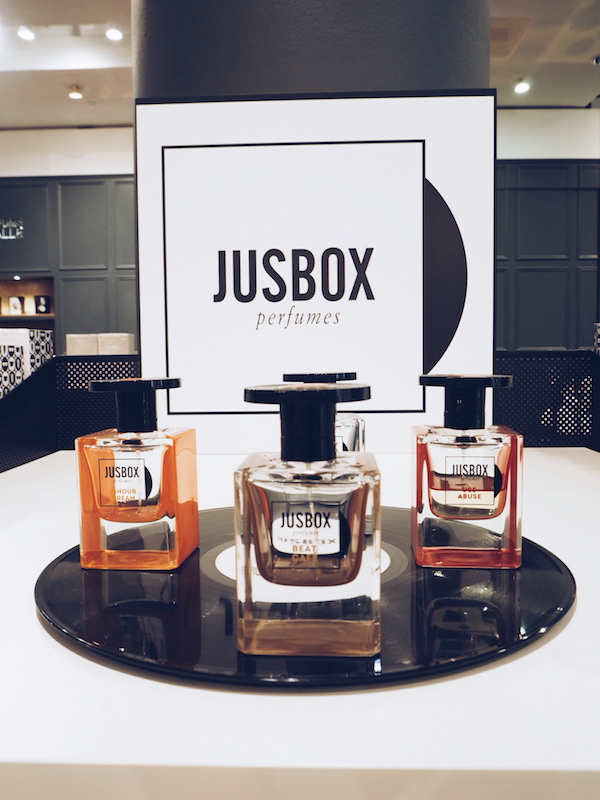 Jusbox at Selfridges fragrance concept space ground floor