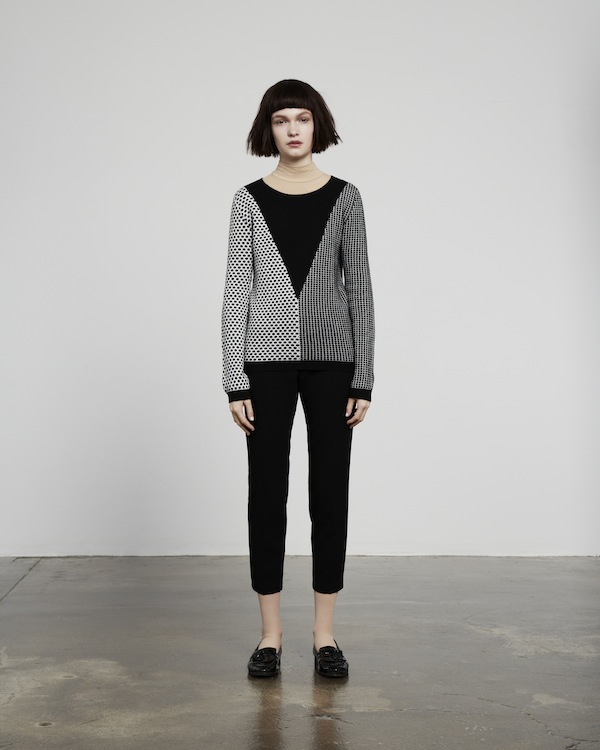6 Square dots triangle sweater – Chinti and Parker meets Patternity - £420
