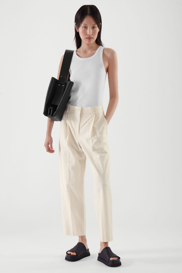 COS linen trousers