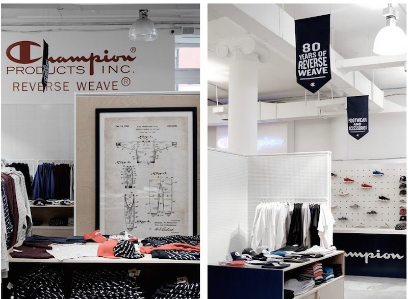 Champion New York opens in SoHo featuring archive pieces and limited editions