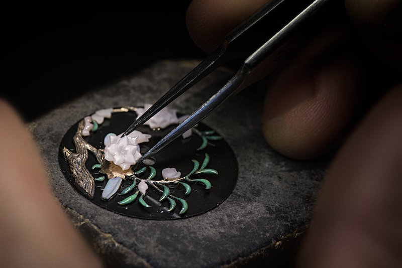 Making of the Chanel Mademoiselle Prive Coromandel Glyptic watch