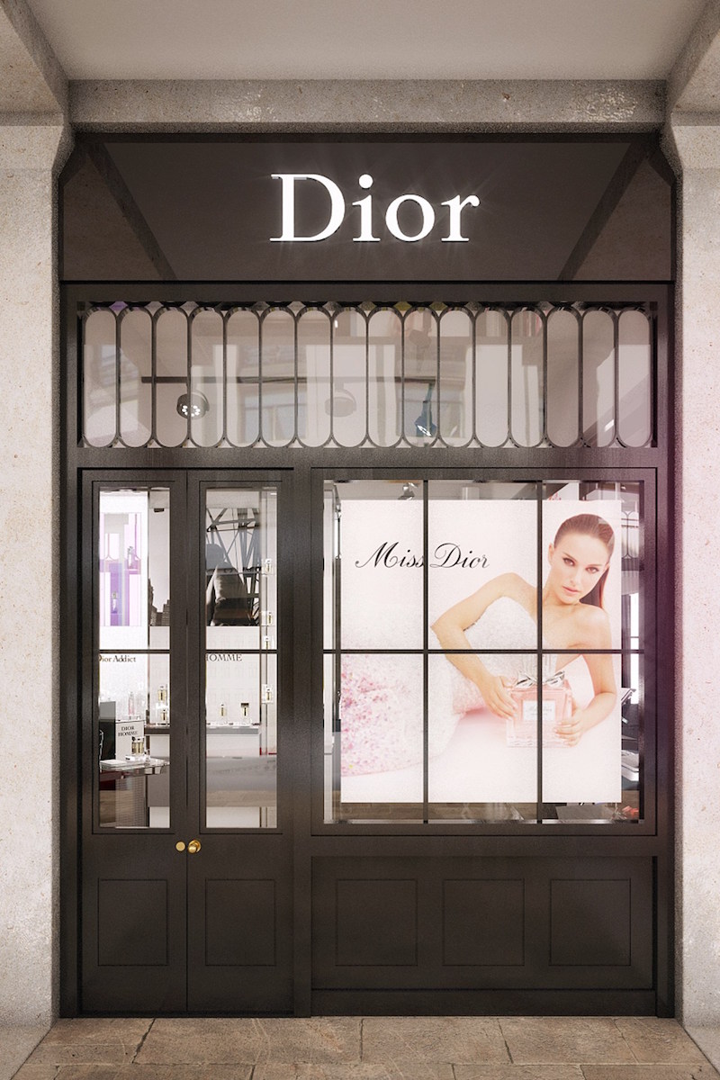 Dior beauty boutique Covent Garden