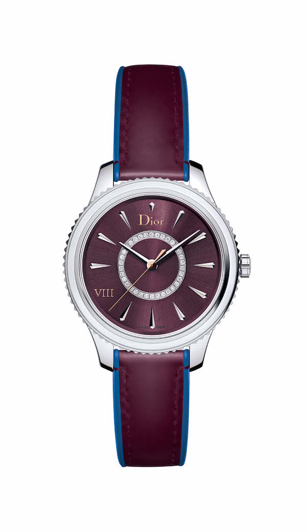 Dior watch Dior VIII Montaigne, 32mm in steel and calfskin strap, £3,100