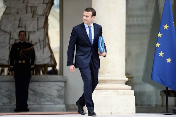 Emmanuel Macron suits