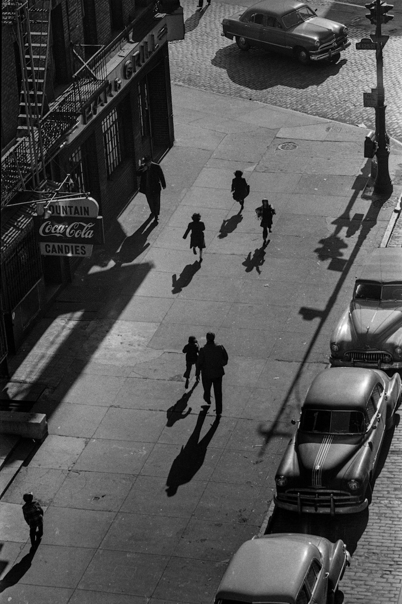Harold Feinstein 125th Street From Elevated Train, 1950. David Hill Gallery