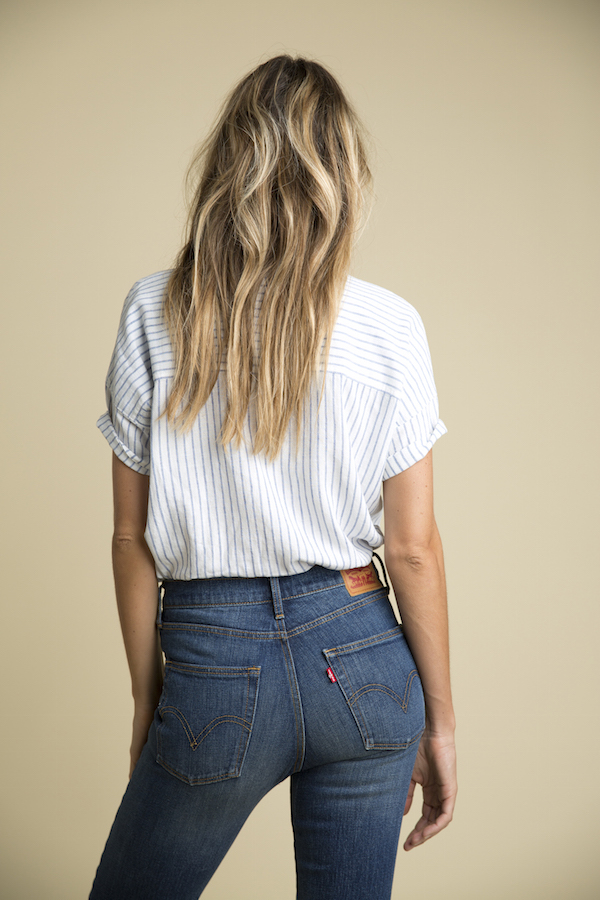 Levi's Wedgie Jeans - a fitting antidote to skinnies