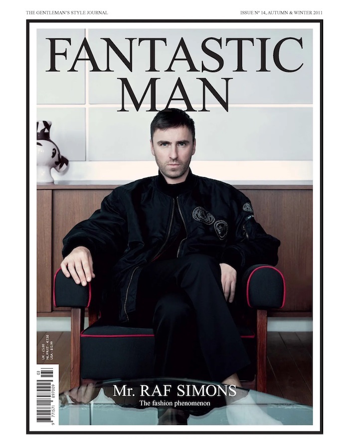 Raf Simons Fantastic Man cover