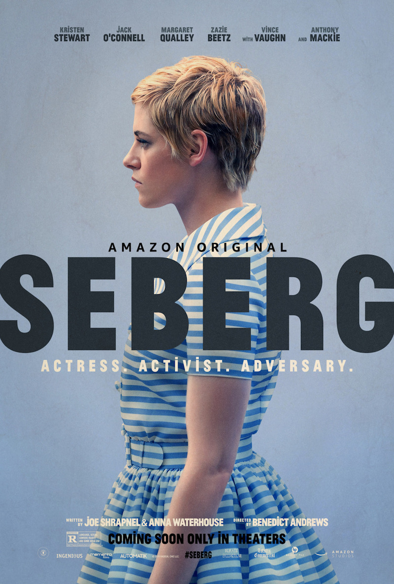 Seberg film poster with Kristen Stewart