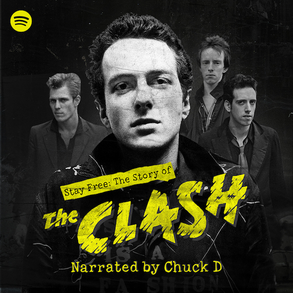 Chuck D narrates The Clash podcast on Spotify