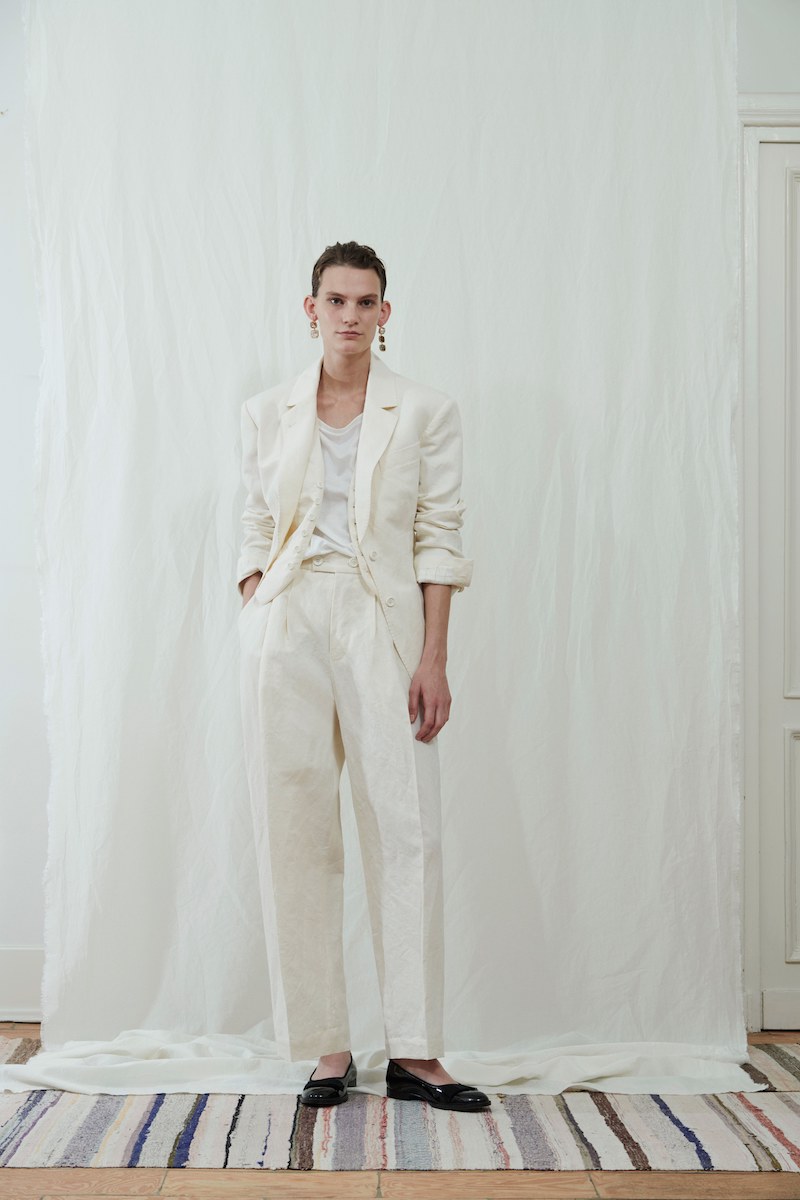 Zanini white suit 