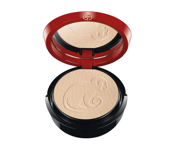 Beauty and Fashion gifts for Chinese New Year include Giorgio Armani's monkey-themed Illuminating Powder