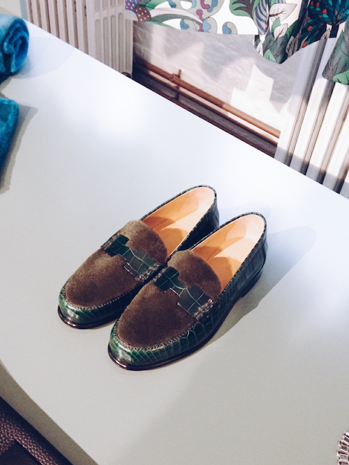 hermes aw15 loafers 